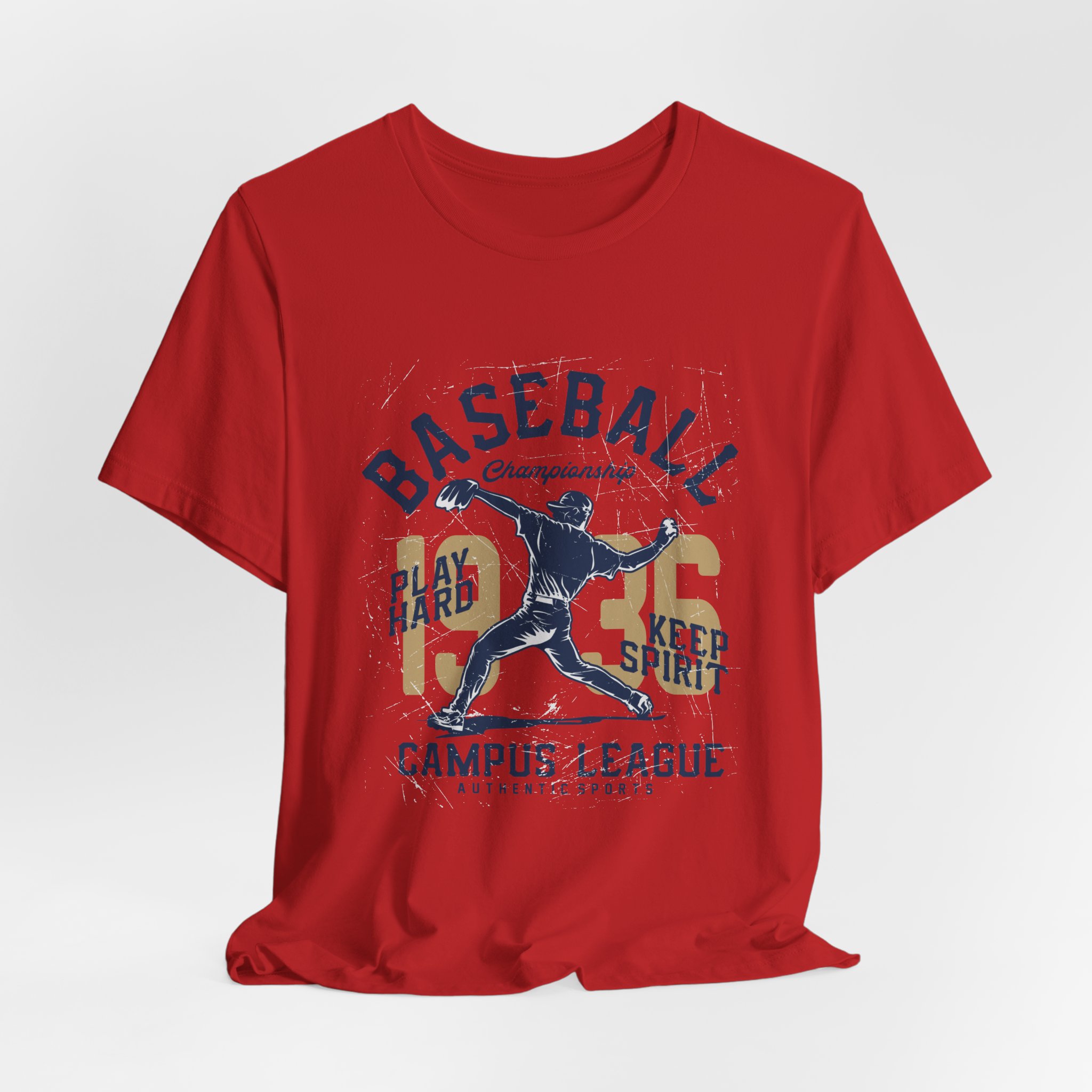 Baseball Championship Campus League 1936 - Retro Top - Image 10