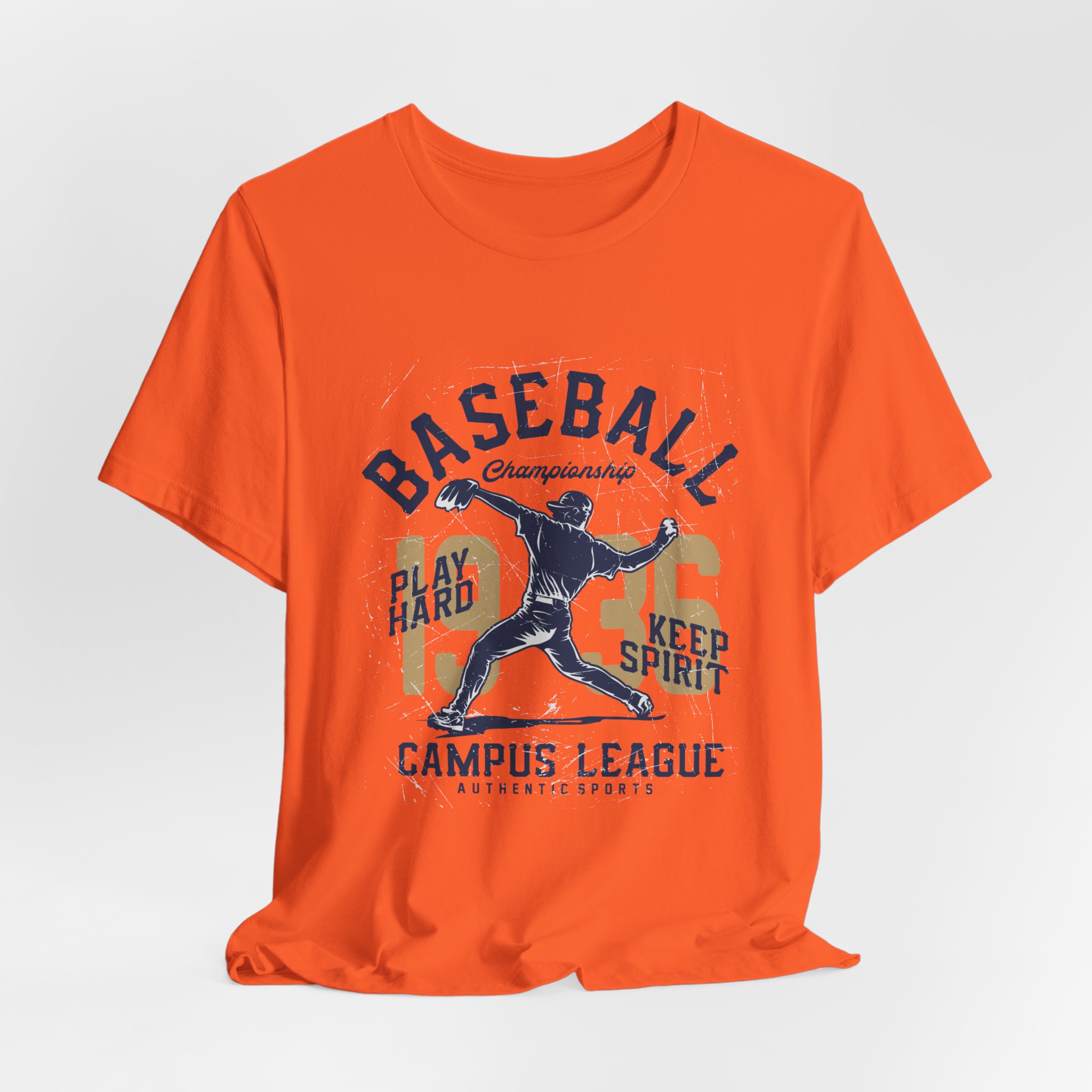 Baseball Championship Campus League 1936 - Retro Top - Image 9