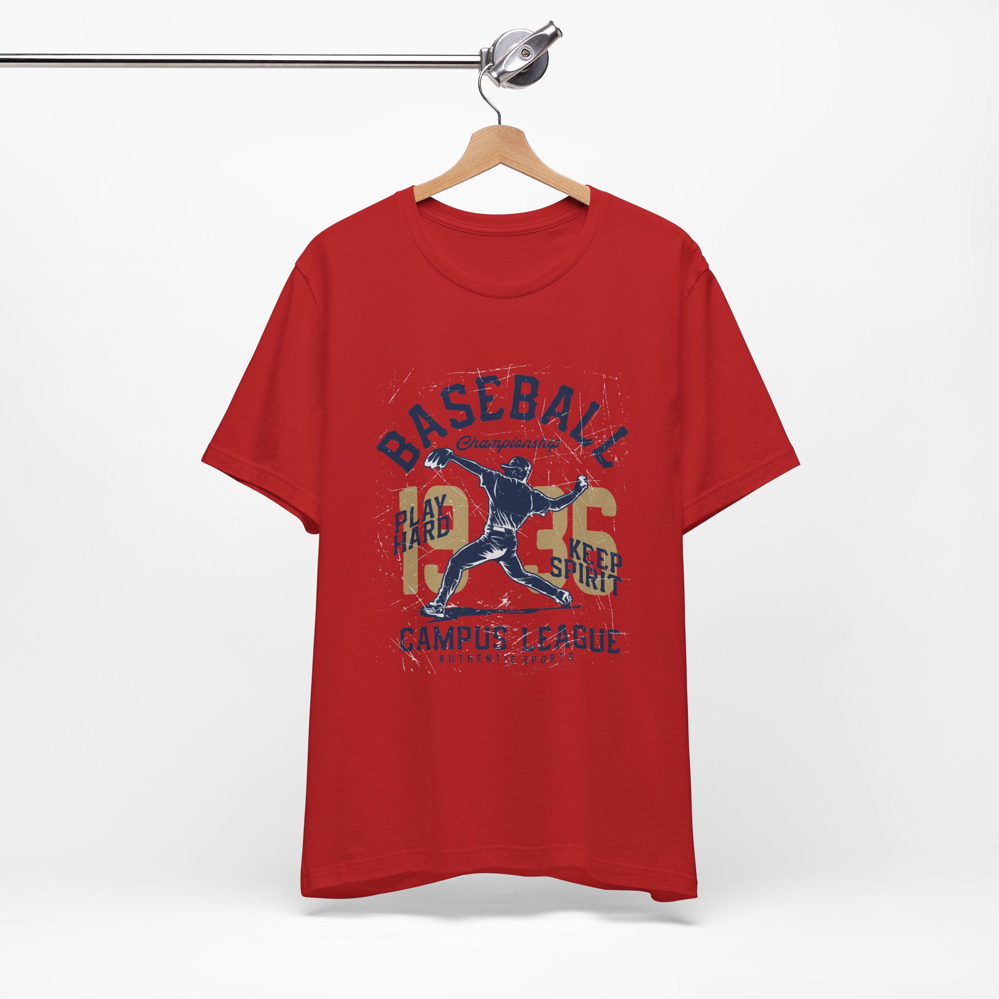 Baseball Championship Campus League 1936 - Retro Top - Image 5