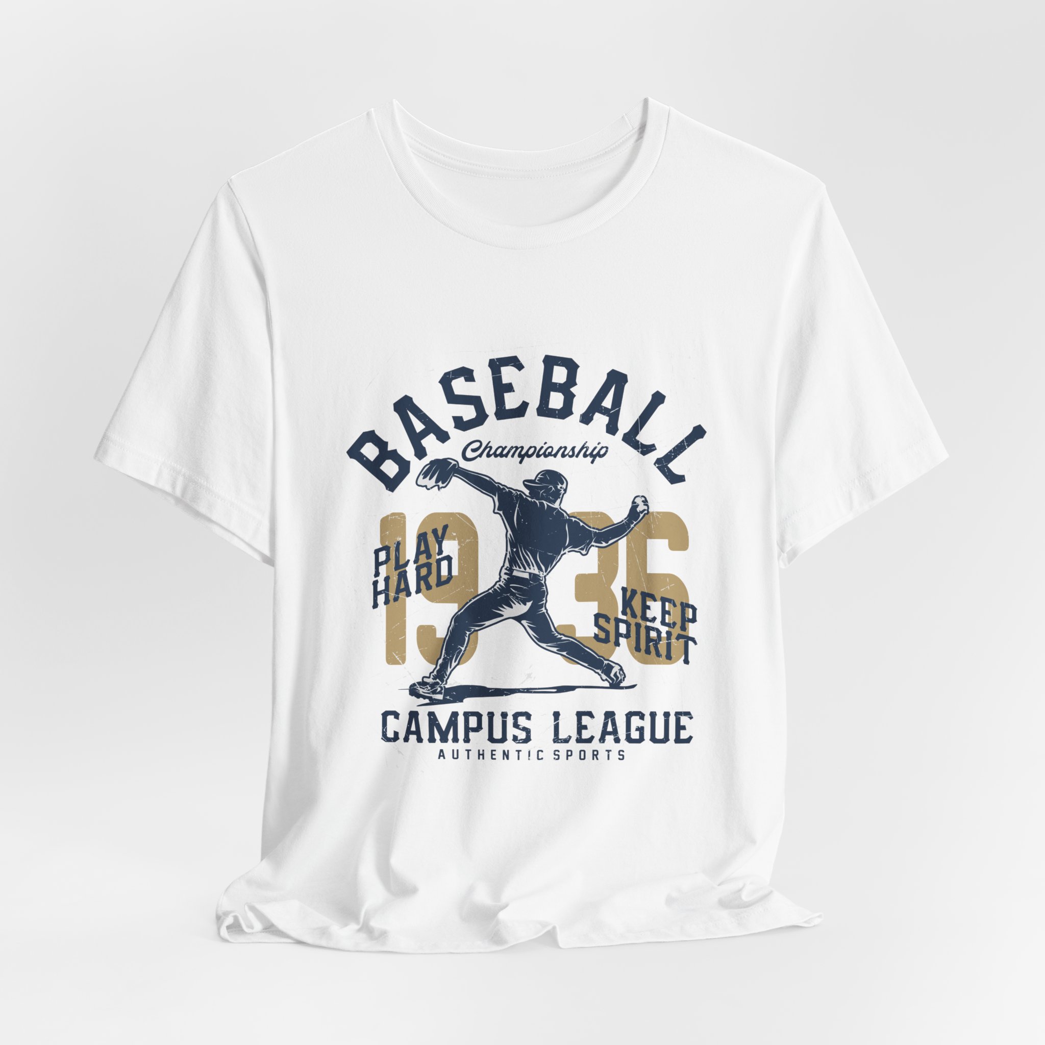 Baseball Championship Campus League 1936 - Retro Top - Image 8