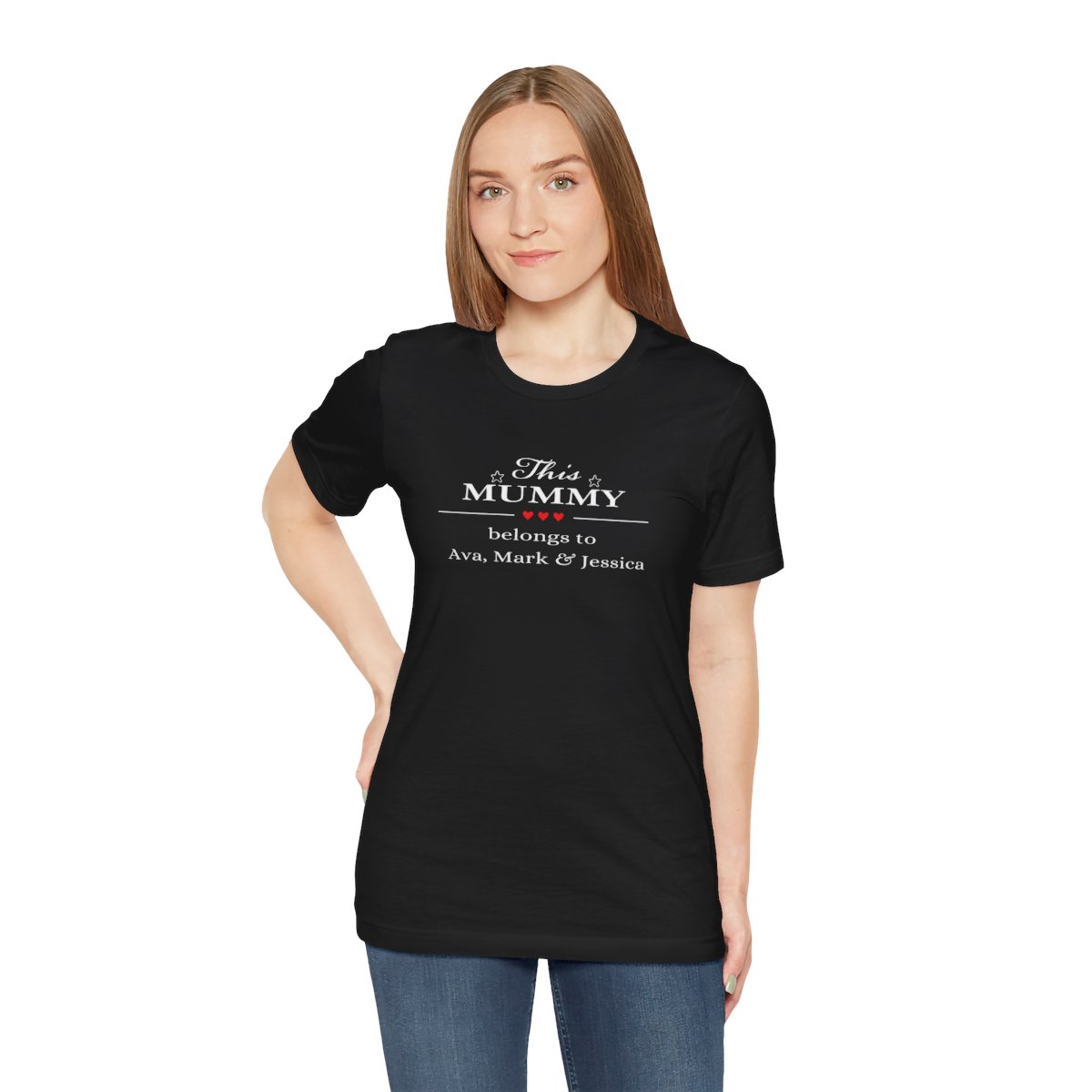 This Mummy belongs to? Premium Ladies T-shirt - Image 6