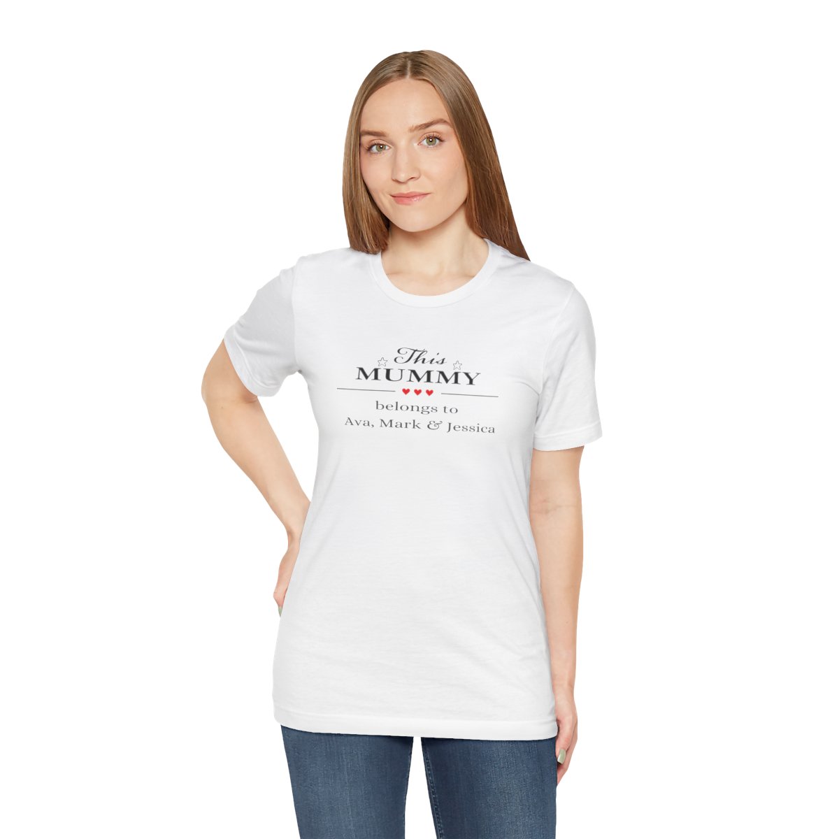 This Mummy belongs to? Premium Ladies T-shirt - Image 7