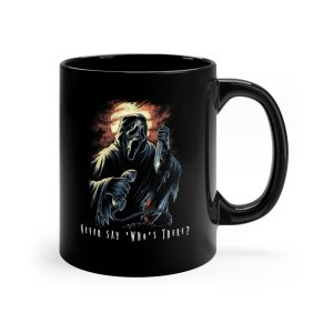Scary Movie Never say who's there Coffee Mug