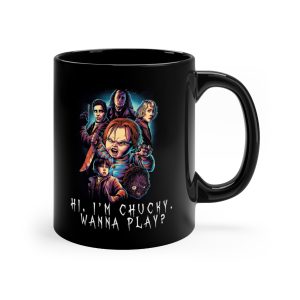 Hi, I'm Chucky Halloween Coffee Mug