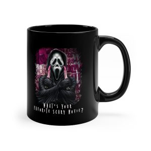 Scary Movie Black Coffee Mug