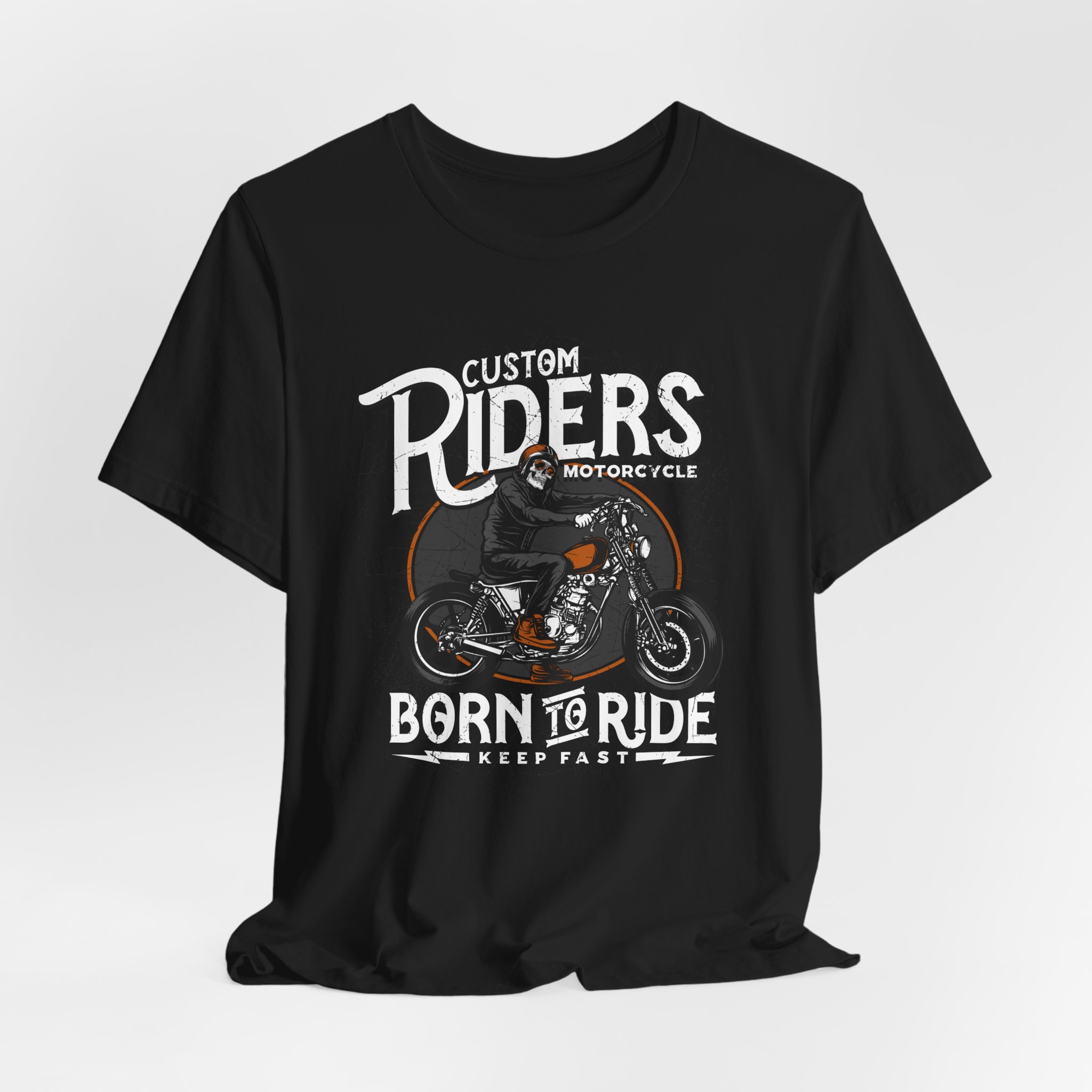 Custom Riders Motorcycle - Born to Ride, Keep Fast Top - Image 5