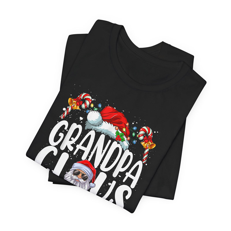 Grandpa Claus Santa Personalized Tshirt - Image 3