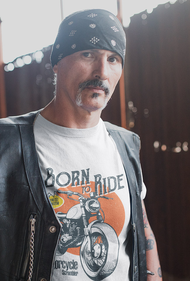 Born to Ride - Motorcycle Scrambler Top