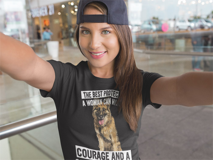 Courage German Shepard Top - Image 2