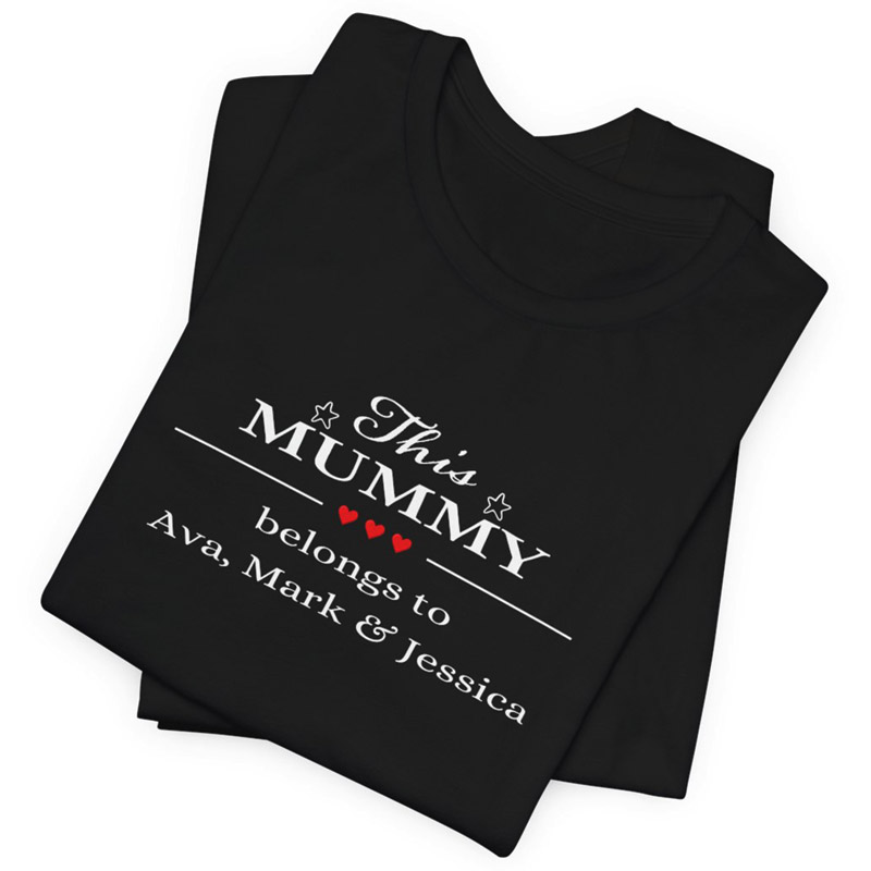 This Mummy belongs to? Premium Ladies T-shirt