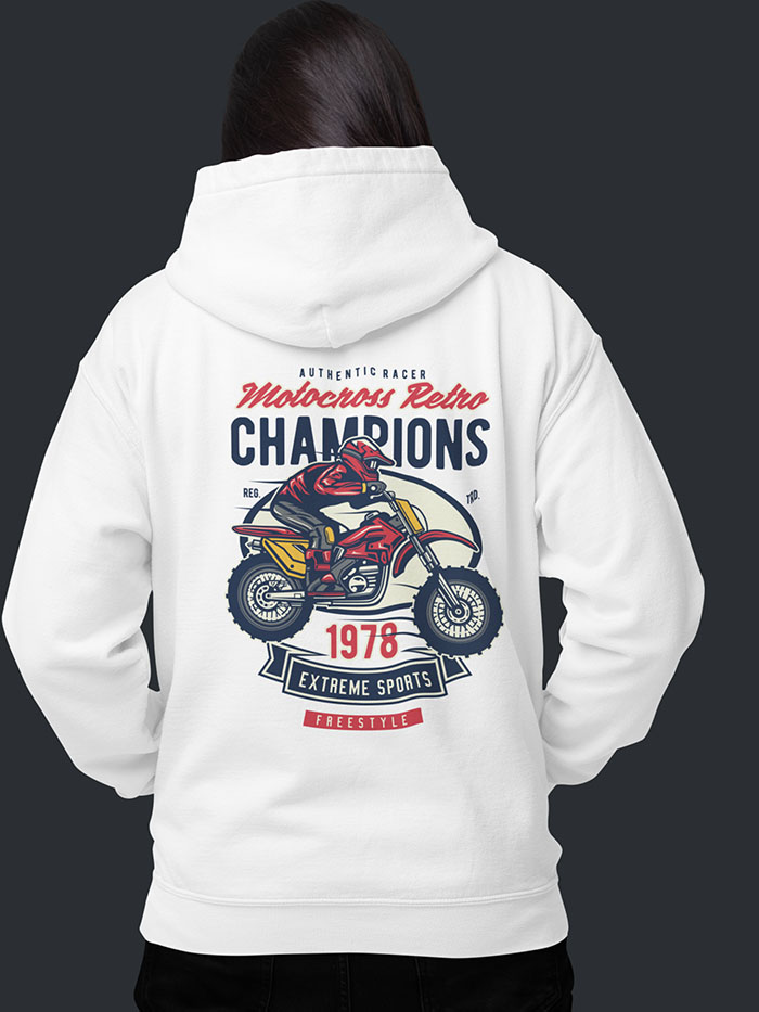 Motocross Retro Champions 1978 - Extreme Sports Top - Image 6