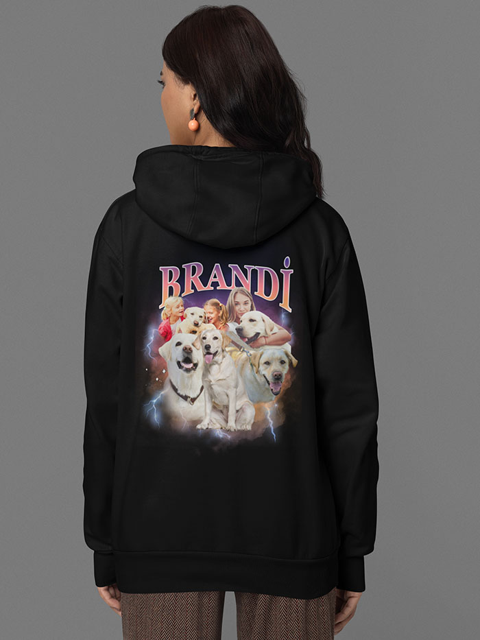 Personalized Bootleg Dog Tee - Custom Name T-Shirt - Image 9