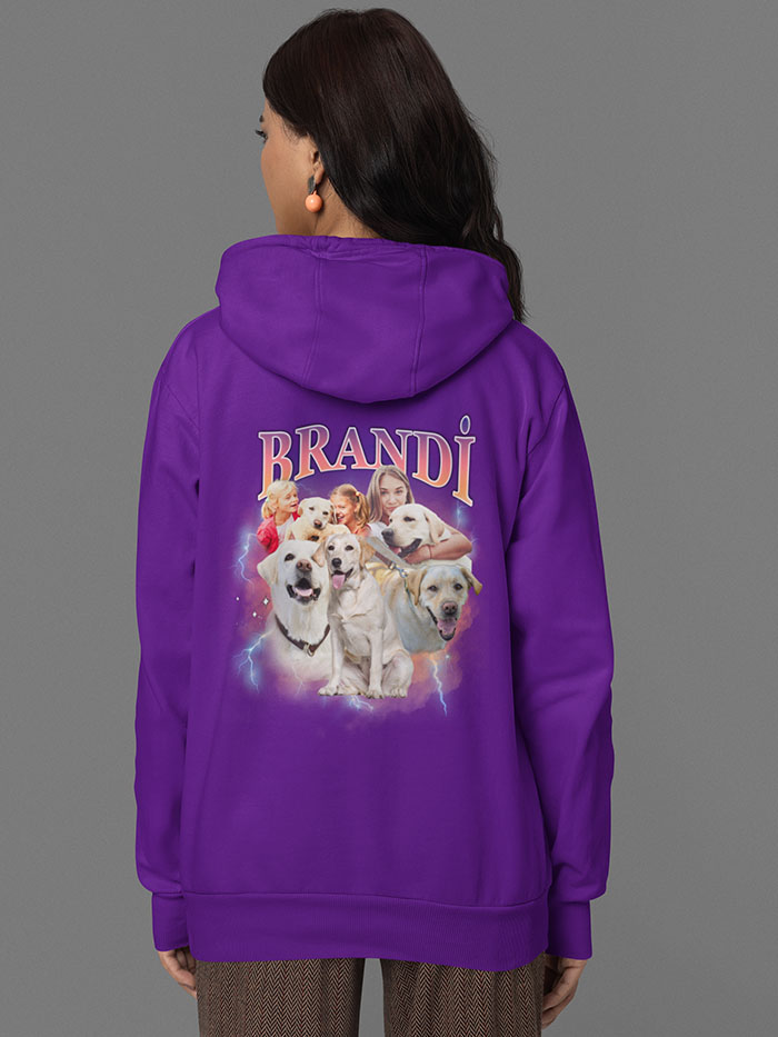 Personalized Bootleg Dog Tee - Custom Name T-Shirt - Image 8