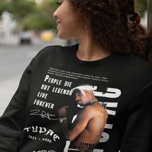 Tupac T-shirt with Tupac Quotes & Tattoos